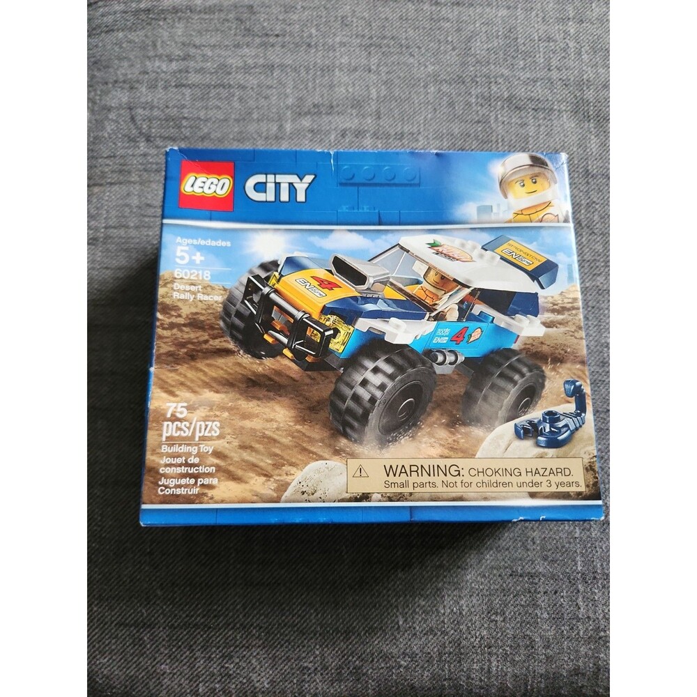 Lego City 60218 Desert Rally Racer Retired Set New in Sealed Box - 75 Pcs